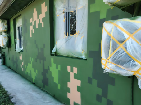 无锡海洋 / 林地场景数码伪装